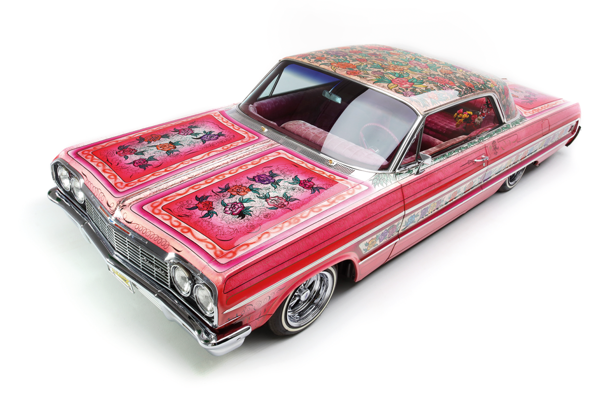 Gypsy Rose queen of the lowriders Classic Sports Car